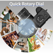 NBD S110 5K Digital Camera for Photography, 48MP Autofocus Vlogging Camera with 32GB TF Card, Black