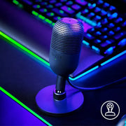 Razer RZ19-05050100-R3U1 Seiren V3 Mini Wired Ultra-compact Condenser USB Microphone, Black