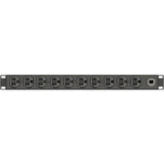 Vertiv Liebert VP9563 Basic Rack PDU, Horizontal 1U Rackmount, 10 NEMA 5-20R Outlets, 20A 120V, 1.9kW Power Capacity