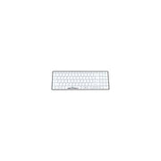 Seal Shield Clean Wipe Medical Grade Chiclet Bluetooth Wireless Keyboard, 99-Key English French Layout, Black Base White Keys, SSKSV099BT