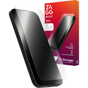 Zagg Glass+ Screen Protector for iPhone 16/15 - 3X Stronger Tempered Glass w/Reinforced Edges