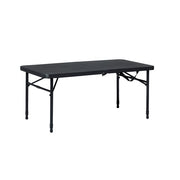 Mainstays MS95-005-076-01 Plastic Adjustable Height Fold-in-Half Folding Table 40