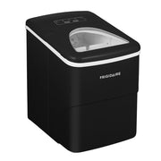 Frigidaire 26 Lbs Freestanding Bullet Ice Maker, Black Stainless Steel, Compact Countertop, 2.65 Lbs Basket Capacity, EFIC108-BLACK