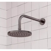 Signature Hardware SHRSA122GM 12 in. Shower Arm for Rain Shower with Escutcheon in Gunmetal