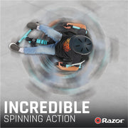 Razor 20043435 Crazy Cart Shuffle Kid-Powered Drifting Go-Kart, Ride-on for Ages 4+, Adjustable Frame