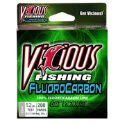 Vicious Fishing FLO17 Yard 17-Pound Test Fluorocarbon Fishing Line