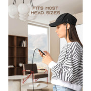 Tzumi SLF Red Light Therapy Hair Cap, Black, Multiple Intensity Settings, Timer, In-Line Controller, Portable