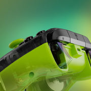 Turtle Beach Rematch Core Wired Gaming Controller, Dual Rumble Motors, Impulse Triggers, Integrated Audio Controls, Ghost Black Camo/Yellow, USB-C Cable