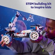 LEGO Technic Lunar Outpost Moon Rover Space Vehicle, 1,082 Pieces, Multicolor, 42211