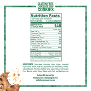 Tate's Bake Shop Gluten Free Chocolate Chip Cookies, Thin Crispy Texture, 12 Pack of 7 Oz Bags