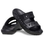 Crocs 207627-001-M12 Unisex Baya Slide Sandals, Black, Size: M12