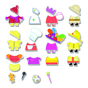 Peppa Pig Magnetic Wood Dress Up Puzzle (25 Piece)