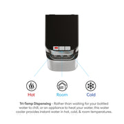 Brio CLBL420V2 400 Series Tri-Temperature Bottom Load Water Cooler Dispenser With Hot, Cold and Room Temperature Water