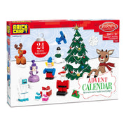 Brickcraft 72283RUD Rudolph Advent Calendar, 294-Piece Countdown Christmas Building Set with 24 Daily Surprise Mini Builds, Holiday Collectible for Kids Ages 8+