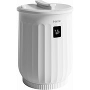 iHome 465ITWGL1WH 20L Luxury Full Sized Plastic Finish Towel Warmer Bucket with Adjustable Time Settings, 400W