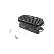 Lodge LSPROGKPLT Cast Iron Seasoned Sportsman's Pro Charcoal Grill