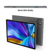 HuiHuang Tablet 10.1 Inch Android 13, 6GB RAM, 32GB Storage Expandable to 512GB, Quad-Core UNISOC 1.6 GHz Processor, 1280x800 LCD Touchscreen, Dual Camera, WiFi, Bluetooth, 6000mAh Battery K10
