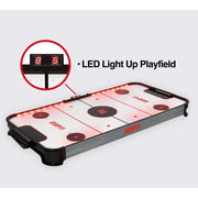 ESPN 990448885 Jumbo LED Tabletop Air Hockey with Automatic LED Scoring