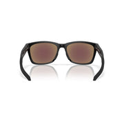 Oakley Paracord Square Frame Nylon Sunglasses with Prizm Sapphire Lenses, Matte Black, Size 57, OO9506D