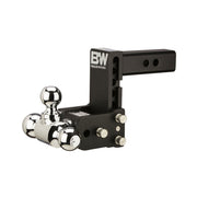 B&W Trailer Hitches TS10048B Tow and Stow Tri Ball Mount
