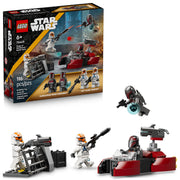 LEGO Star Wars Siege of Mandalore Battle Pack Building Toy with 4 Minifigures, Multicolor, 116 Pieces, 75449