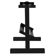 Cap Barbell RK-FL24DB Fuel Pureformance Two-Tier Dumbbell Rack, 24 in, Black, 200 lb Capacity