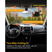 ChengXin Auto Windshield Glass Removal Tool Kit with Locking Function, Threader, Coil, Black - Windshield Cutter