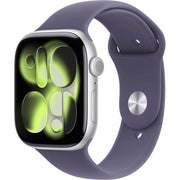 Apple Watch Gen 11 Series 11 46mm Silver Aluminum - Purple Fog Sport Band MEV94LW/A