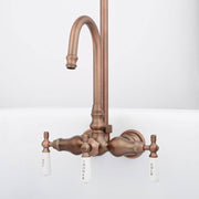 Gooseneck Leg Tub Diverter Valve - Oil Rubbed Bronze