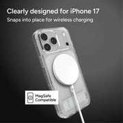 ZAGG 702318863 Crystal Palace Case with Kickstand for iPhone 17 Pro Max