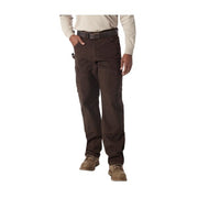 Wrangler RIGGS Workwear Ripstop Ranger Cargo Pant, Dark Brown, Relaxed Fit, Durable 10oz Cotton, Reinforced Knees and Seams, Multiple Secure Pockets, 40W x 36L, 3W060DB