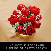LEGO 6470462 Icons Bouquet of Roses Build and Display Set 10328
