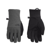 The North Face Apex Insulated Etip Cold Weather Gloves, Touchscreen Compatible, Heatseeker Eco Insulation, Water-Repellent, Small, Dark Grey Heather, NF0A89RB