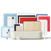 Cricut Explore 5 Smart Die-Cutting Machine Starter Bundle, Cream, Corded Electric, Anti-Slip Design, 2012404