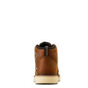 Ariat Rebar Lift Chukka Work Boots for Men, Distressed Brown Leather, Slip Resistant, Electrical Hazard Rated, 11.5M, 10050836