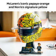 LEGO Editions McLaren F1 Team Lando Norris Helmet Building Set, 793 Pieces, Multicolor, 6590616