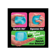 Schylling 94832269 NeeDoh Nice Cube Sensory Toy Squeezable Plastic Square Shape Random Color