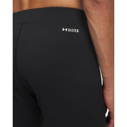 Under Armour Men's Base 2.0 Athletic Leggings, Black and White, Mid Rise, Fitted Straight Leg, 6005296
