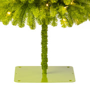 Holiday Time 6-Foot Lawndale Spruce Artificial Christmas Tree, Curved Silhouette, Green - Material: PVC