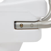 Equate 5 Raised Toilet Seat with Adjustable Handles and Lock, White, 350 lb Capacity