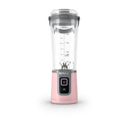 Ninja Blast Portable Personal Blender, 18 Oz, Rechargeable USB-C Base, Leak-Proof Lid, Easy Sip Spout, Pink, BC150PK
