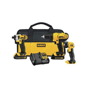 DEWALT DCK379D2 3-Tool 20-Volt Max Brushless Power Tool Combo Kit with Soft Case (2-Batteries and charger Included)
