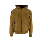 TrueTimber 10Stone Men's Hooded Jacket, Water-Repellent Cotton Duck, Berber Fleece Lining, Bronze Brown, 2XL, 81341784