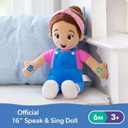 Supbessel KeCQ-240927wsad1761 Ms Rachel Speak & Sing Doll, 7.8