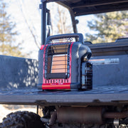 Enerco Mr Heater Portable Buddy Propane Heater, 9,000 BTU, Fold-Down Handle, Dual Heat Settings, Safety Shutoff, MH9BX