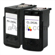 Canon 5206B005 PG-240XL / CL-241XL Ink Cartridge, Photo Paper Combo Pack