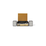 Crosley CR7017B-BK Coda Shelf System Vinyl Record Player with wireless Bluetooth - Audio Turntables
