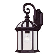 Savoy House 5-0633-BK, Kensington Wall Mount Lantern, Textured Black