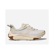 HOKA Women's Transport 2 Hiking Shoes, Sustainable Synthetic Textile Upper, Alabaster, Medium Width, 9.7 oz, 1171850/1174777-ABST