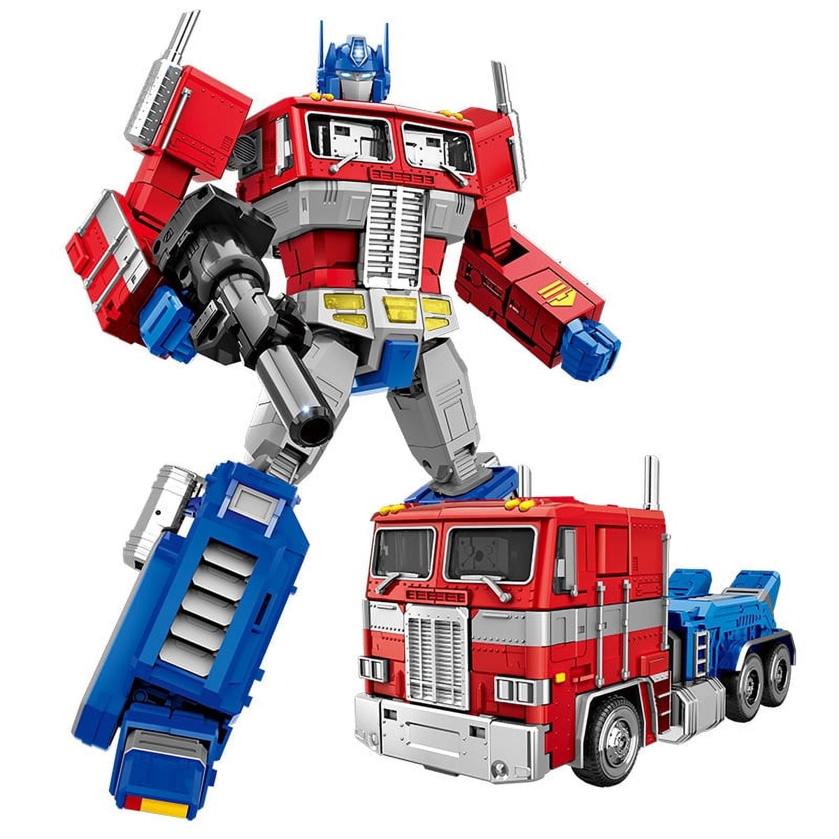 Optimus Prime Elite -Converting Transforming Robot Toy, 12.5in, Black ...